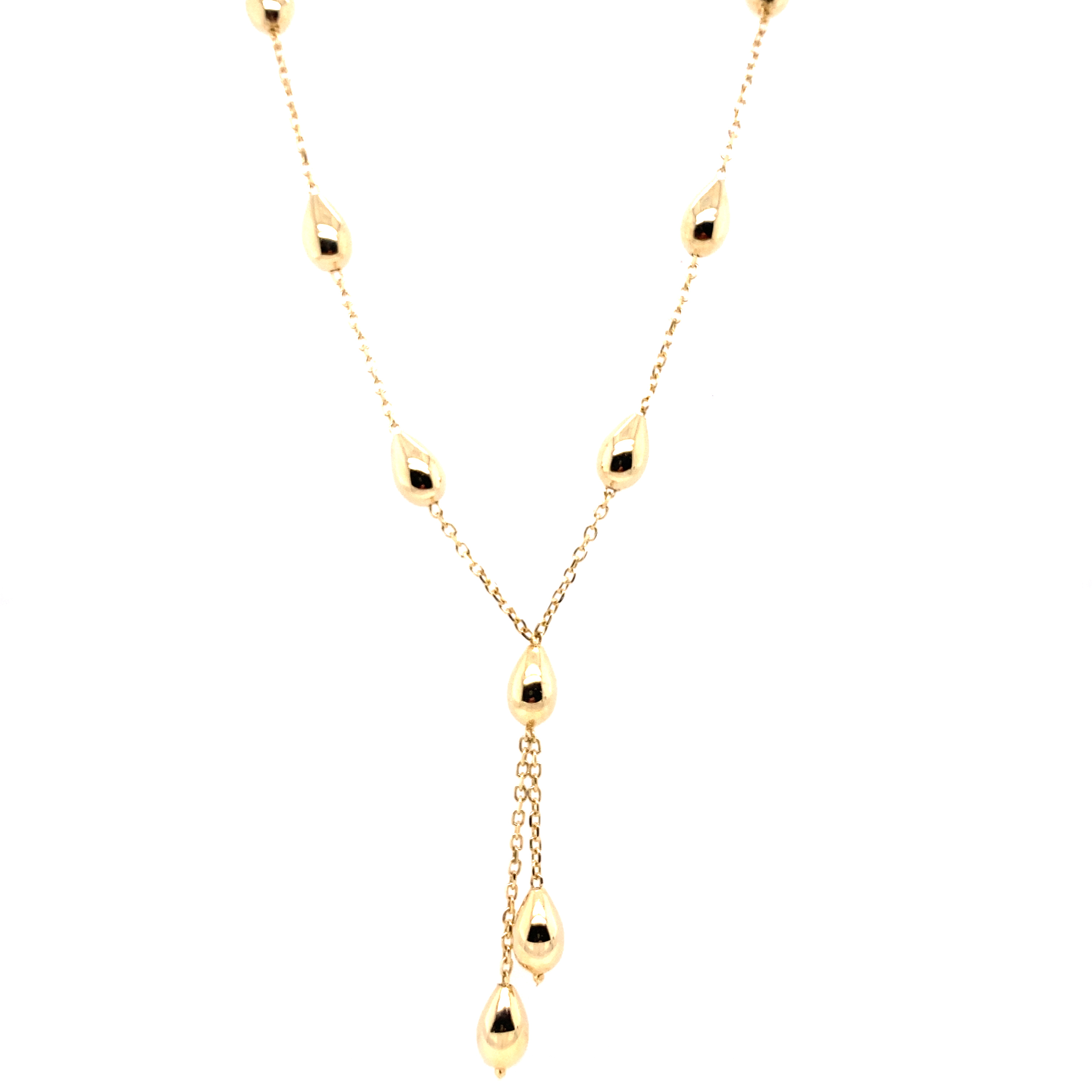 Gold necklace collier 43cm 7,4gram 14k