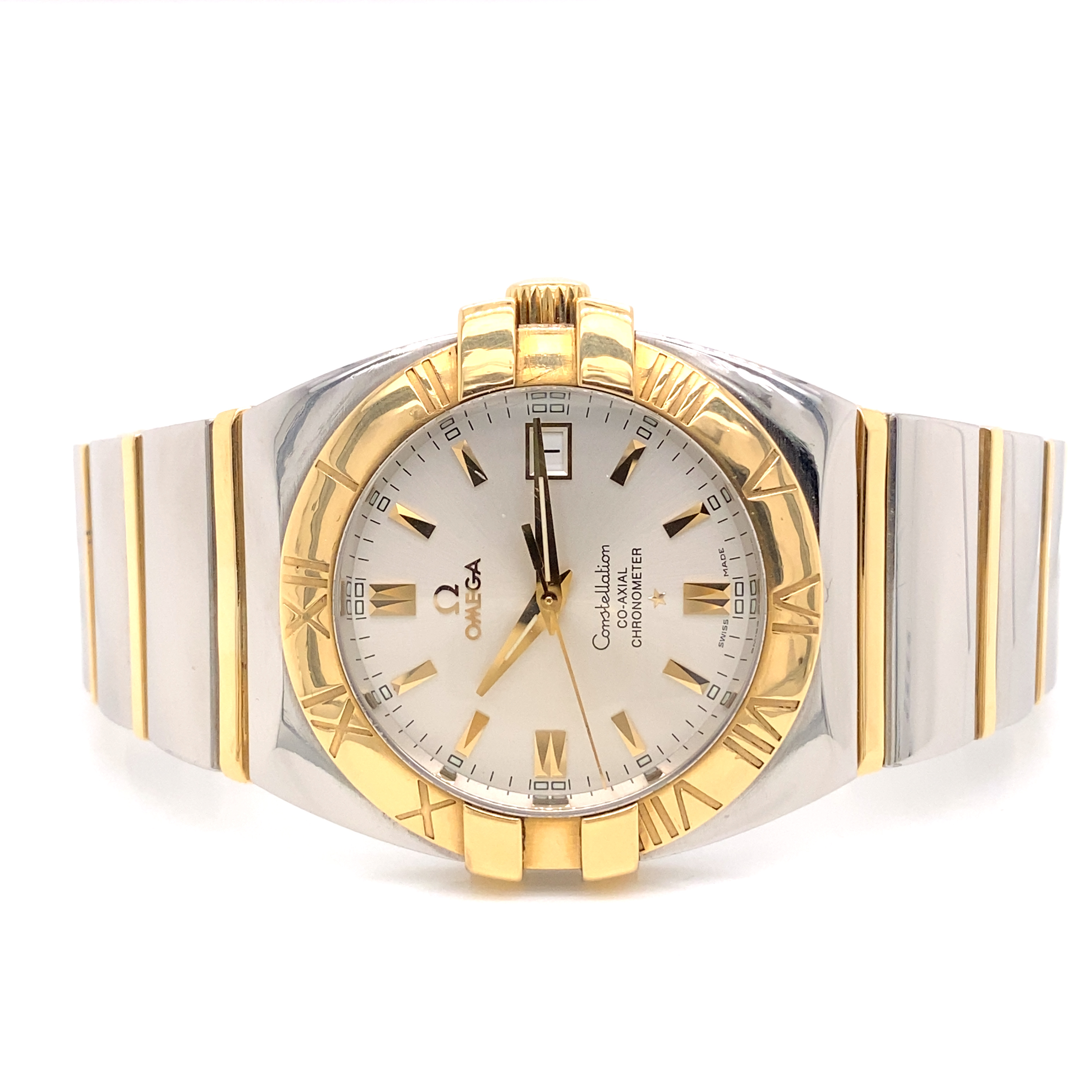 Omega Constellation Co-Axial Chronometer gold steel