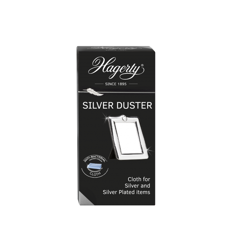 Silver Duster : silver- and silver-plated polishing cloth
